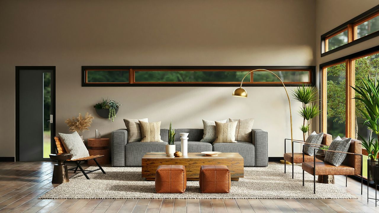 Sunlit, impeccably kept living room styled by C&S Home & Occasion Services